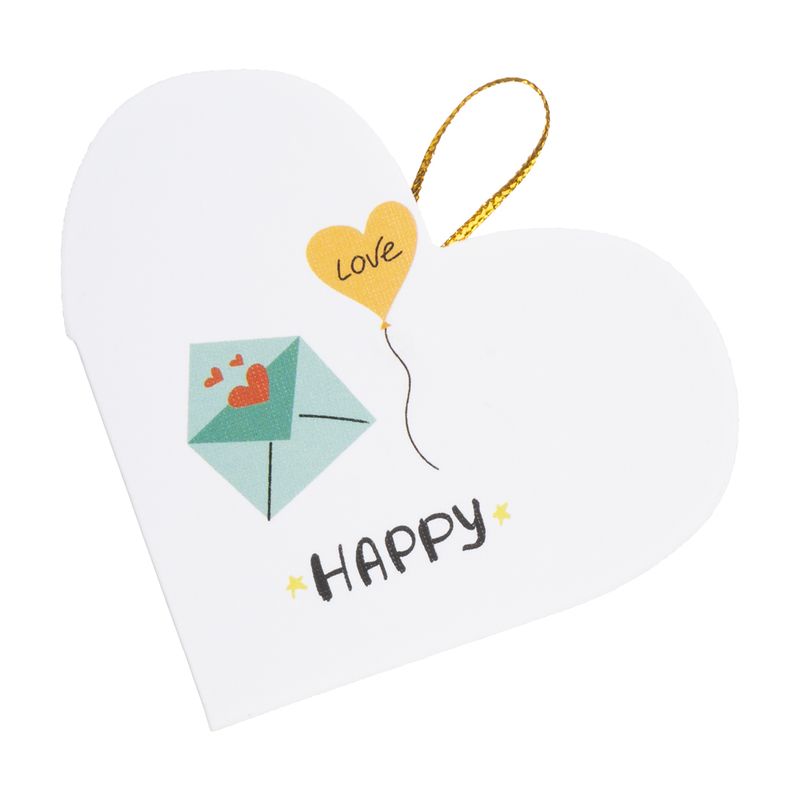 Apsveikuma kartiņa, 7x7.2 cm, dažādi veidi