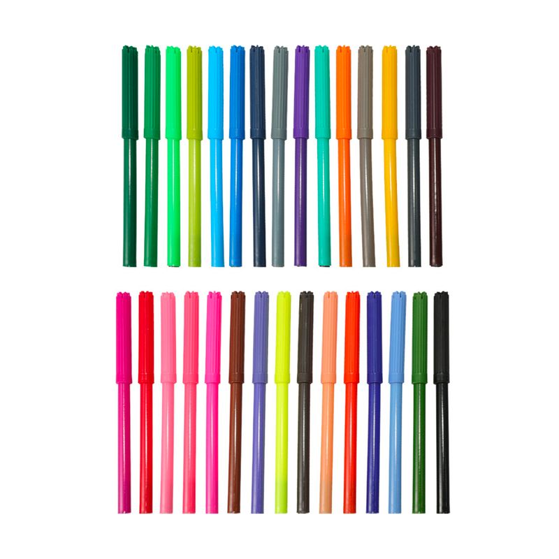 Flomāsteru komplekts, 30 gab.