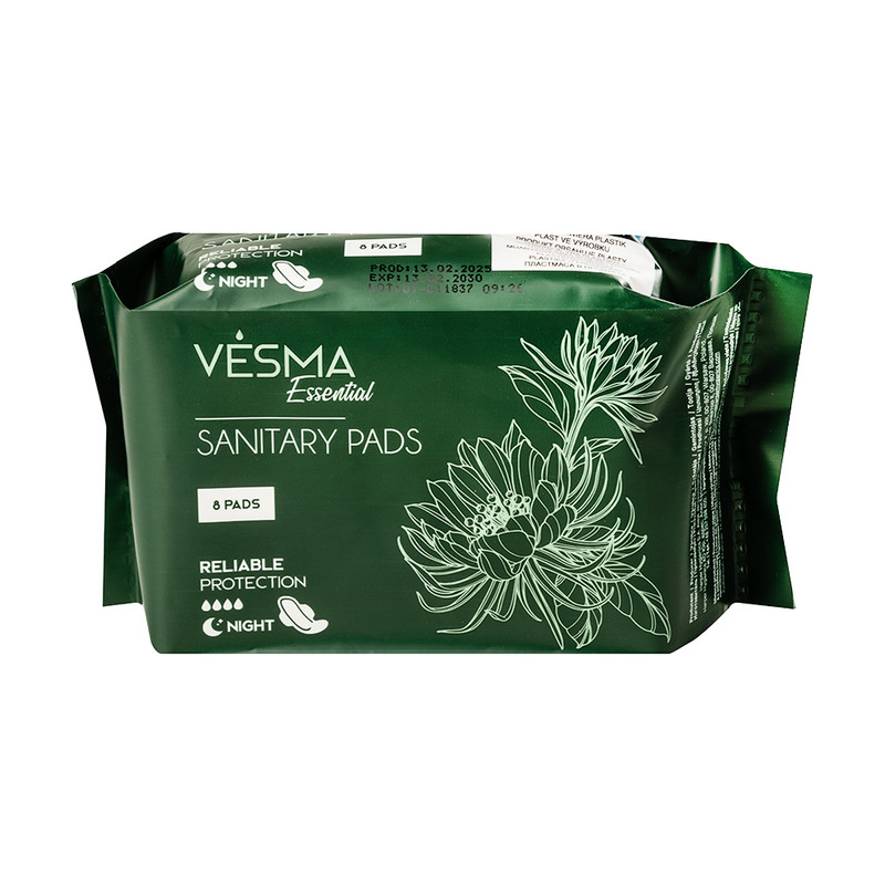 Higiēnas paketes Vesma Essential nakts 8 gab.