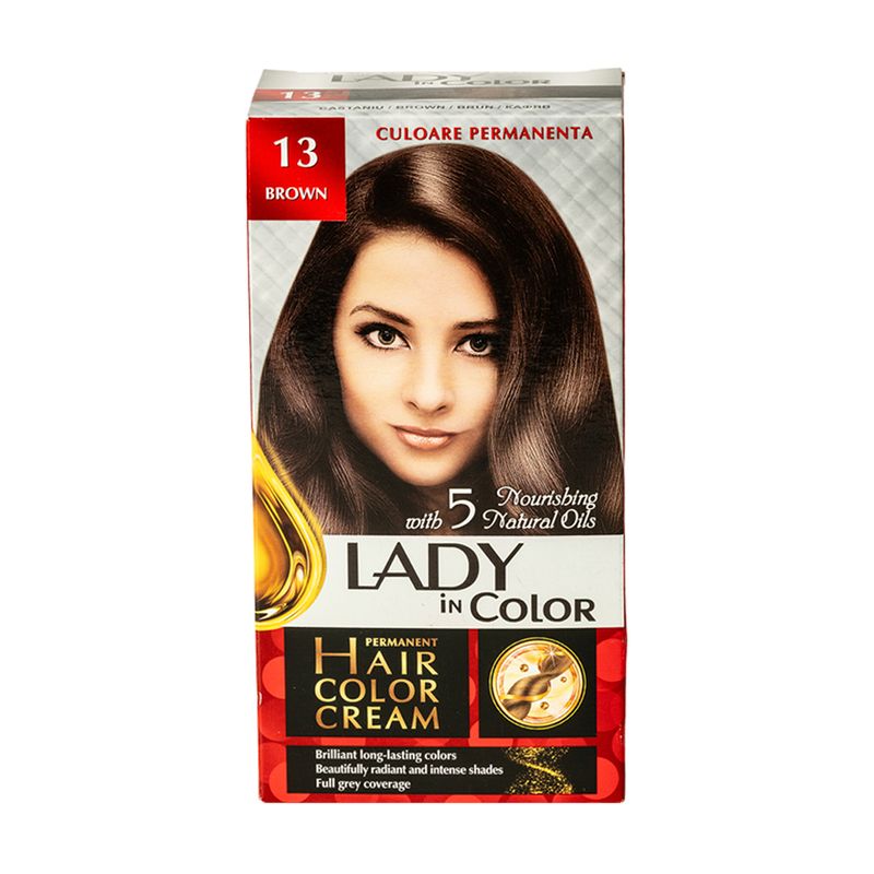 Matu krēmkrāsa, Lady in Color, dažādi veidi