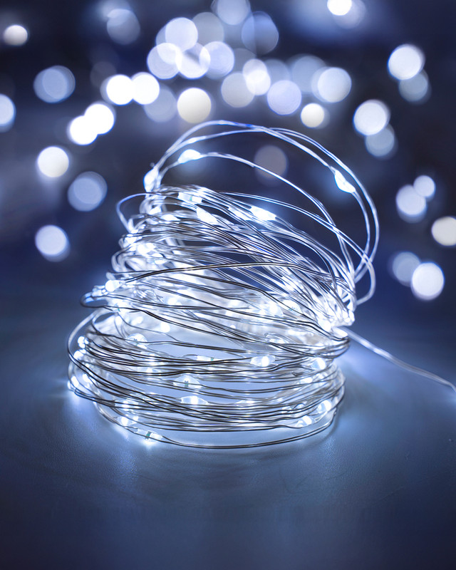 Ziemassvētku virtene, 200 LED, 20 m
