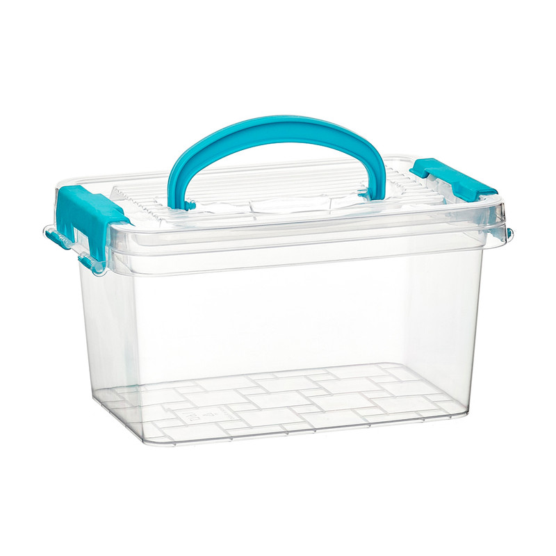 Plastmasa kaste ar vāku, 1,6 l