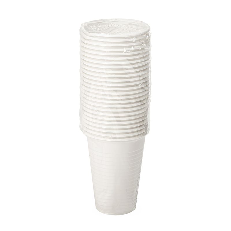 Vienreizlietojamās glāzes, 200 ml, 25 gab.
