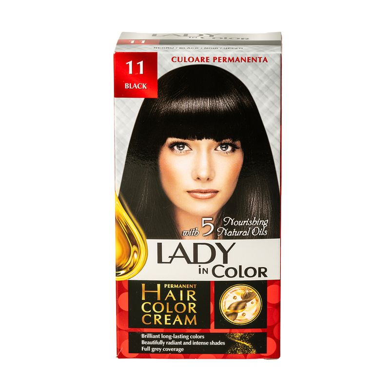 Matu krēmkrāsa, Lady in Color, dažādi veidi