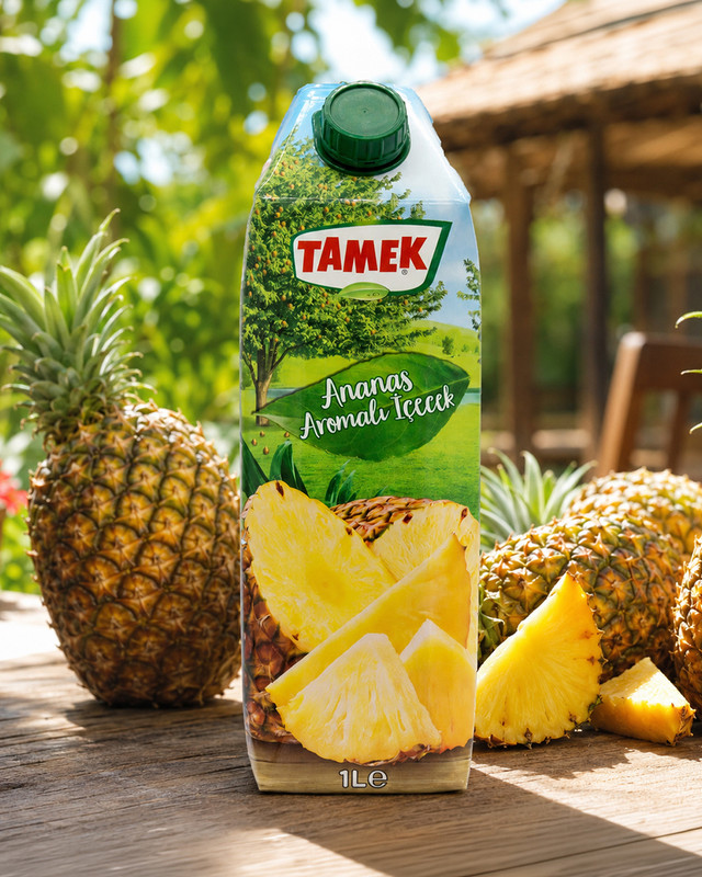 Ananāsu dzēriens TAMEK, 1l