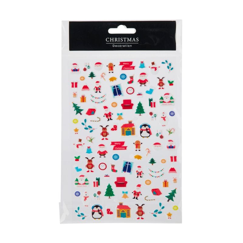 Ziemassvētku uzlīmes 3D