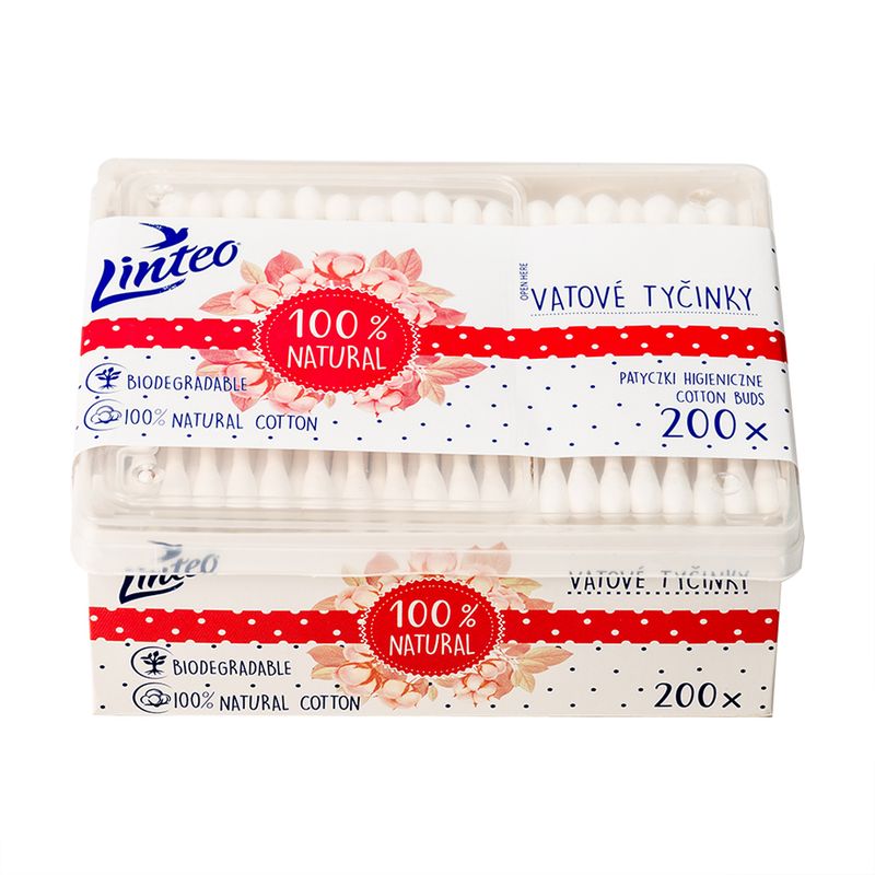 Linteo vates kociņi, 200 gab. kastītē