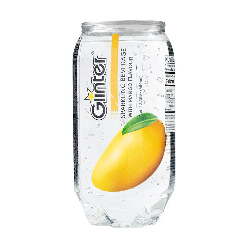 Gāzēts bezalkoholiskais dzēriens Glinter, 350 ml, dažādi veidi