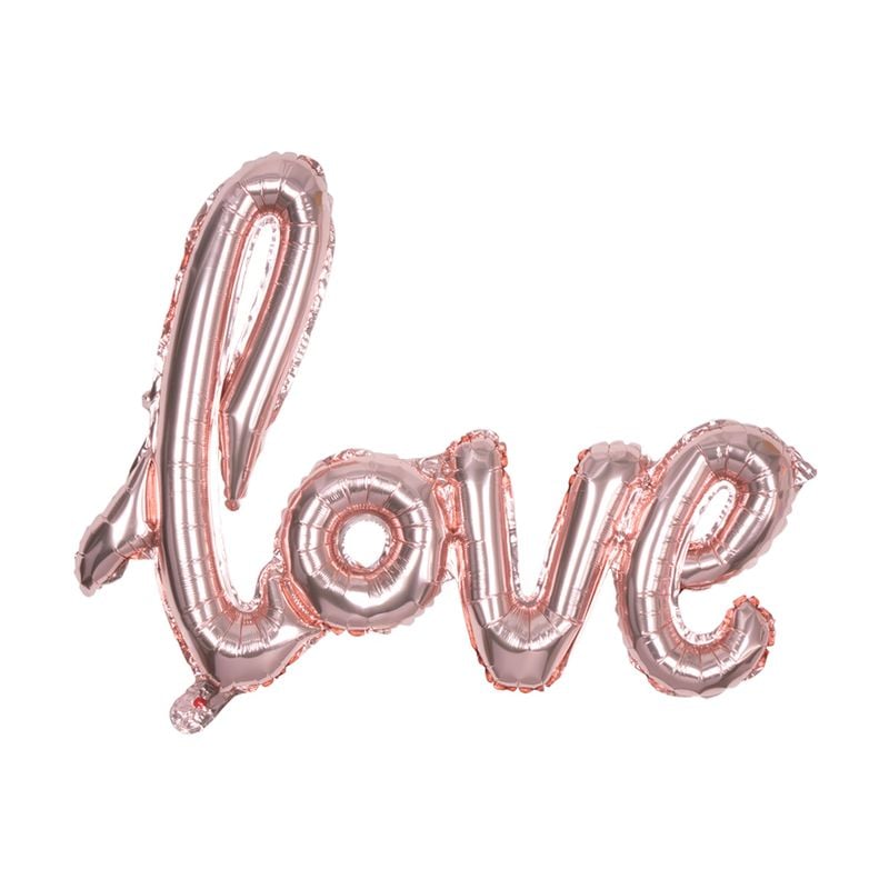 Folija balons Love, 80x60 cm