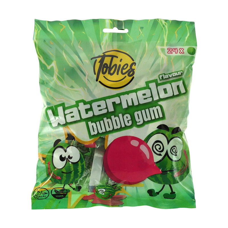 Košļājamās gumijas Tobias, dažādi veidi, 120 g