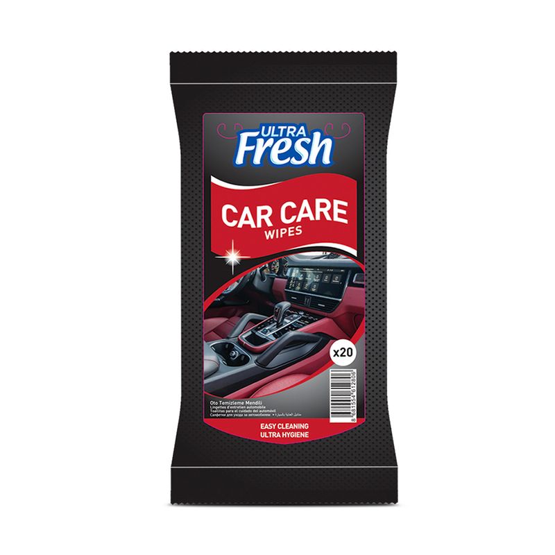 Mitrās salvetes auto tīrīšanai Ultra Fresh, 20 gab.