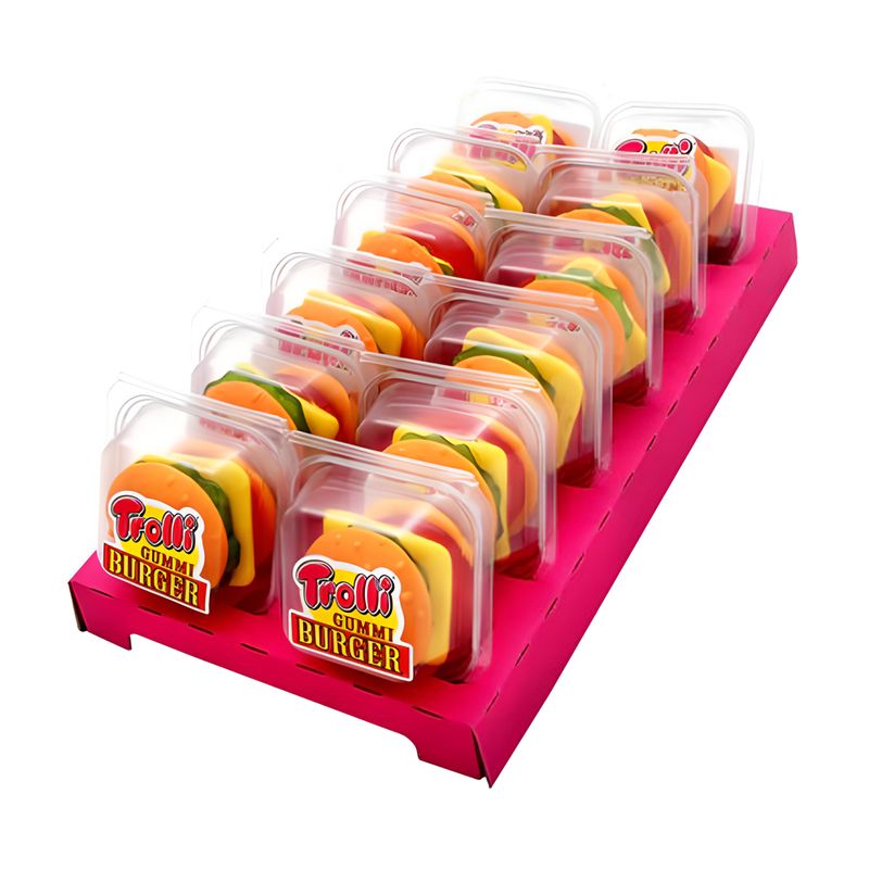 Želejas konfektes Burgers, 50 g