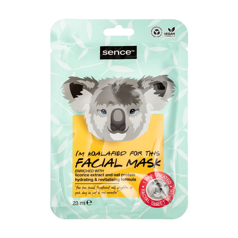 Sejas maska, Sence Facial, 23 ml, dažādi veidi