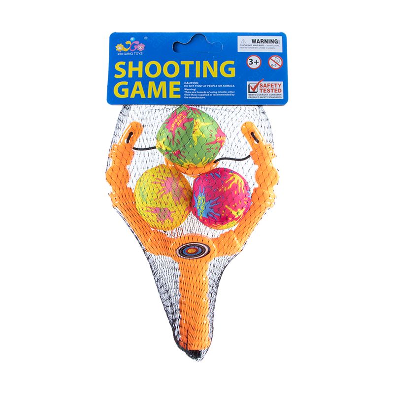 Šaujamā kaķene rotaļlieta ar bumbiņām