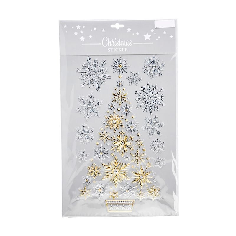 Ziemassvētku uzlīmes, 29x41 cm