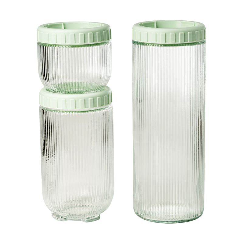 Uzglabāšanas trauku komplekts, 3 gab