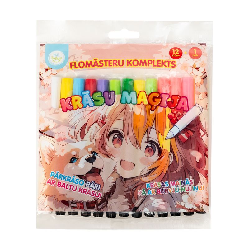 Flomāsteru komplekts Krāsu maģija, 13 gab.