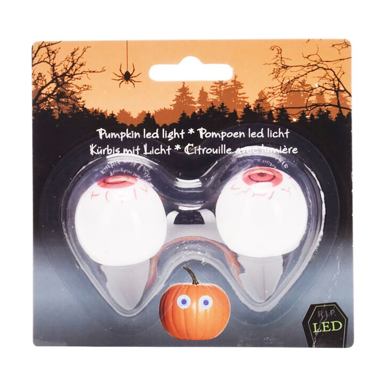 LED Stikla acis Halloween