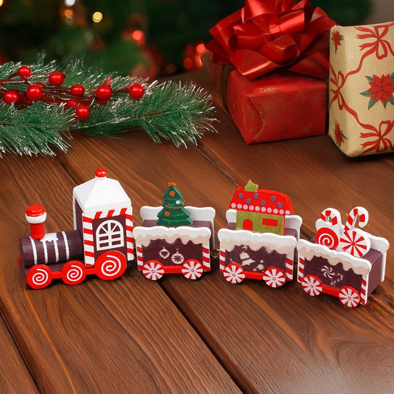 Ziemassvētku dekors, vilciens