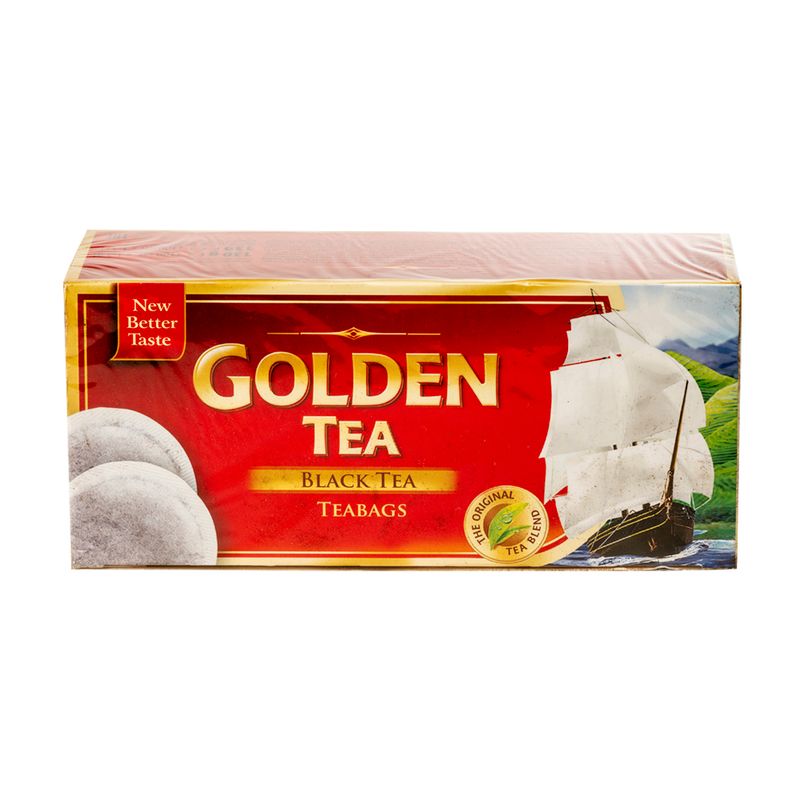 Melnā tēja Golden India, 100x1.3 g