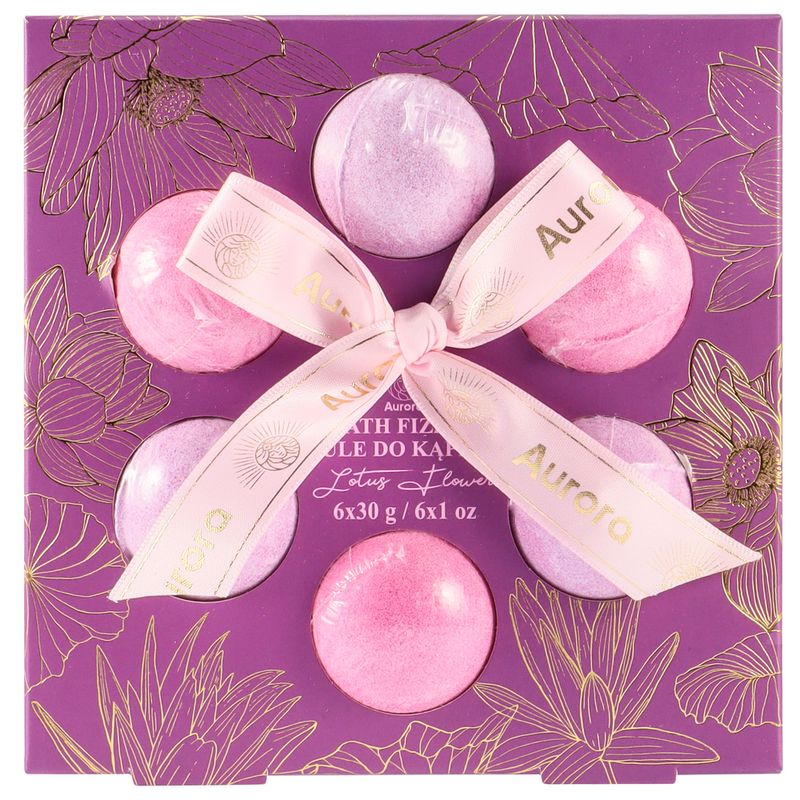 Vannas bumbu komplekts AURORA SPA, 6x30 g, dažādi veidi