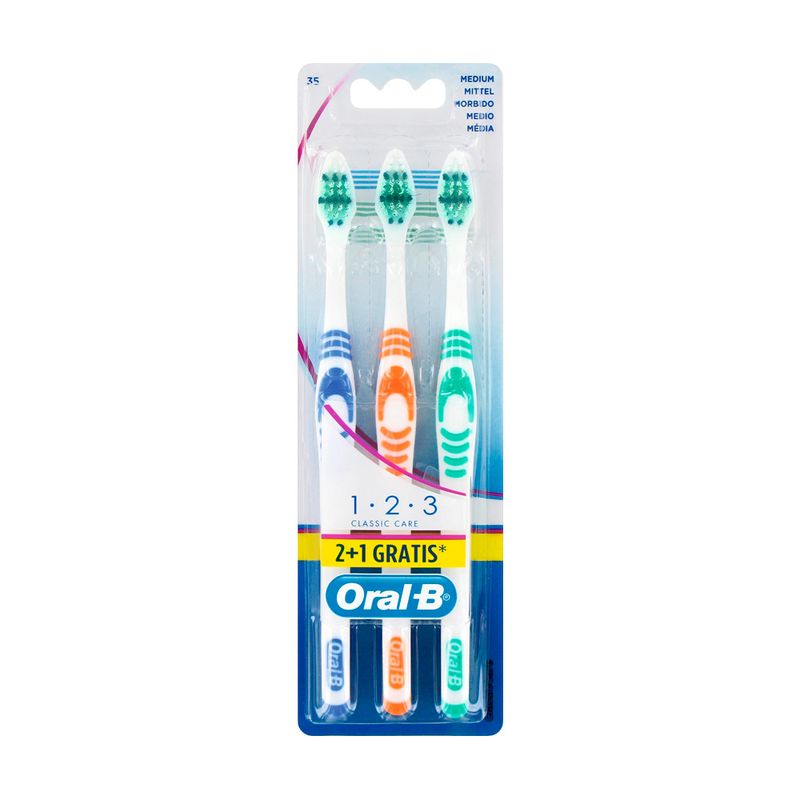Zobu birstu komplekts ORAL-B 2+1 gab.