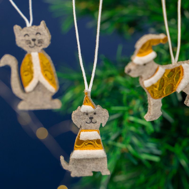 Koka rotājumu komplekts, 3 gab.