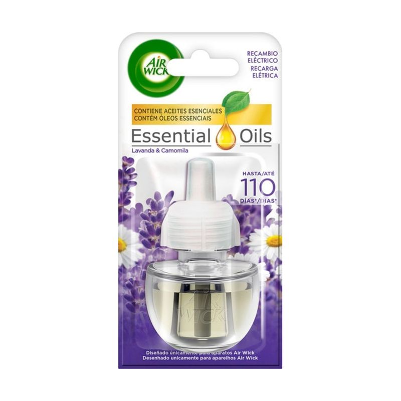 Elektriskā gaisa atsvaidzinātaja rezerve Air Wick, 19 ml, dažādi veidi