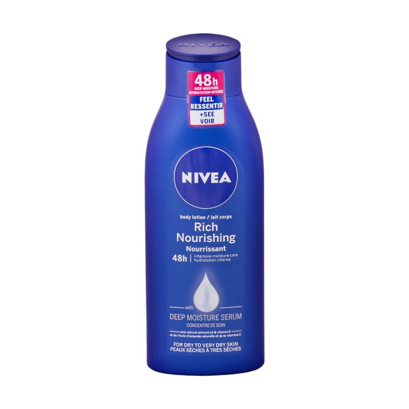 Ķermeņa pieniņš Nivea, 400 ml