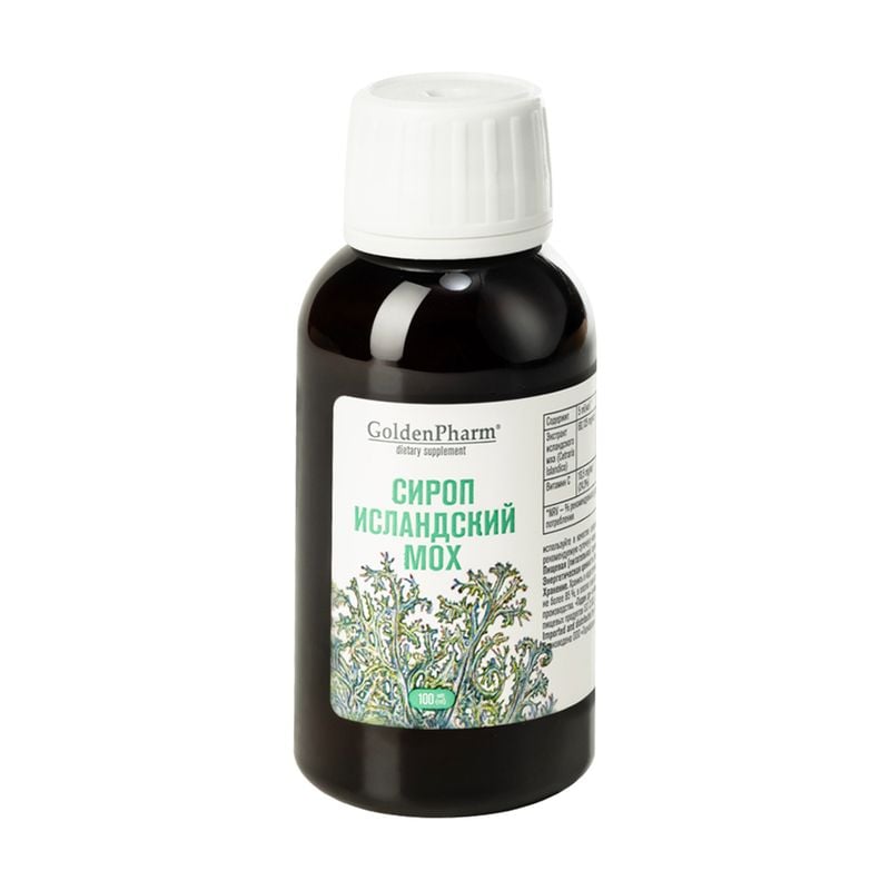 Islandes ķērpju sīrups 100ml