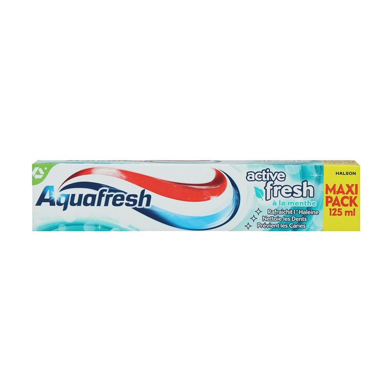 Zobu pasta Aquafresh Active, dažādi veidi, 125 ml