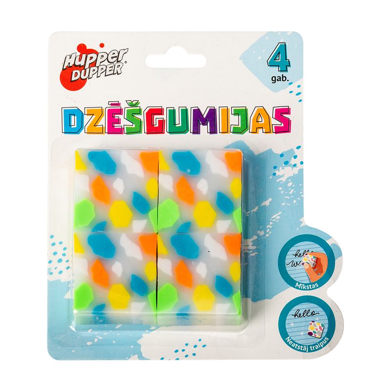 Dzēšgumijas, 4 gab.