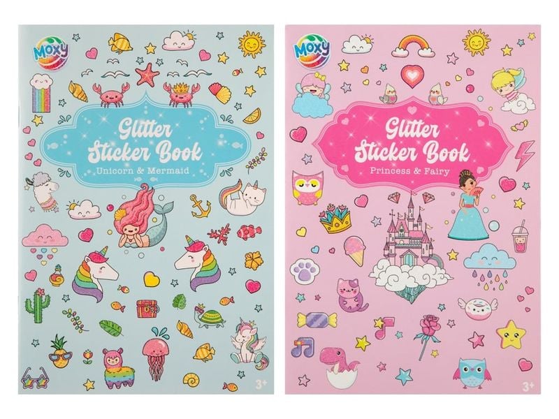 Uzlīmes ar spīdumiem, A5, 8 lapas