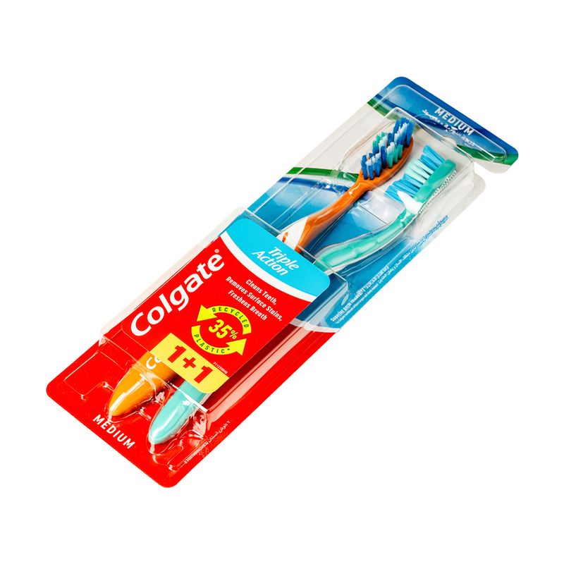 Zobu birste, Colgate Triple Action, 2 gab.