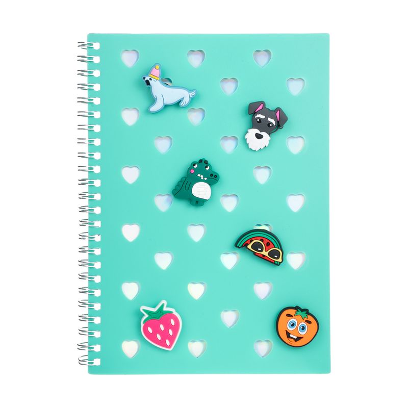 Piezīmju klade ar dekoratīviem elementiem, 80 lapas