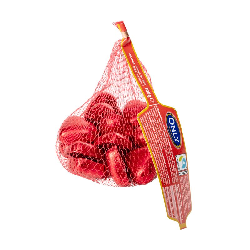 Piena šokolādes sirsniņas, 100 g