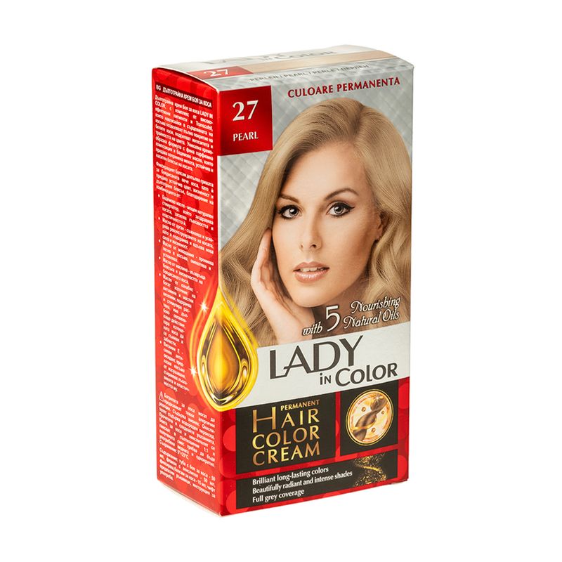 Matu krēmkrāsa, Lady in Color, dažādi veidi