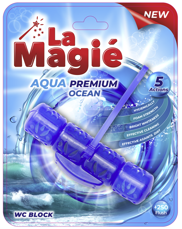 Tualetes bloks LA MAGIÉ, 1x40 g, dažādi veidi