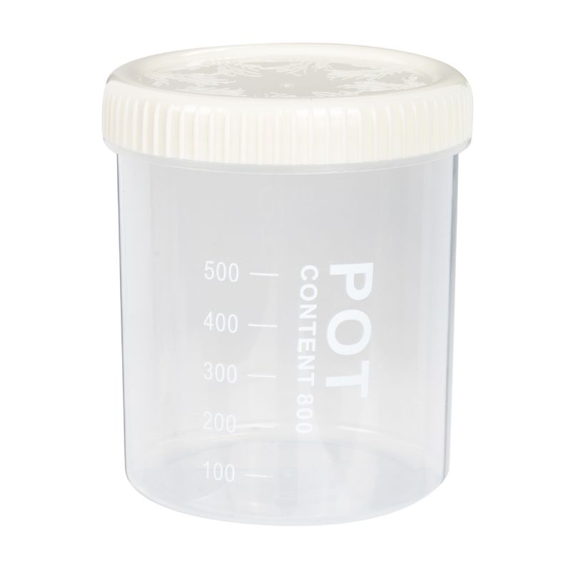Pārtikas uzglabāšanas kaste, 800 ml,apaļa