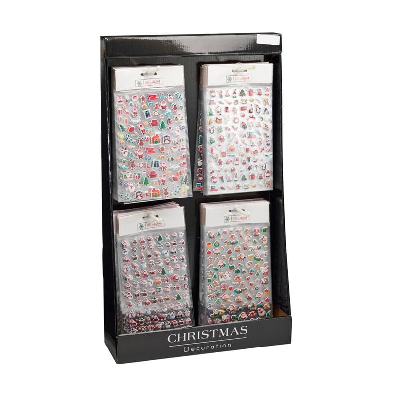 Ziemassvētku uzlīmes 3D