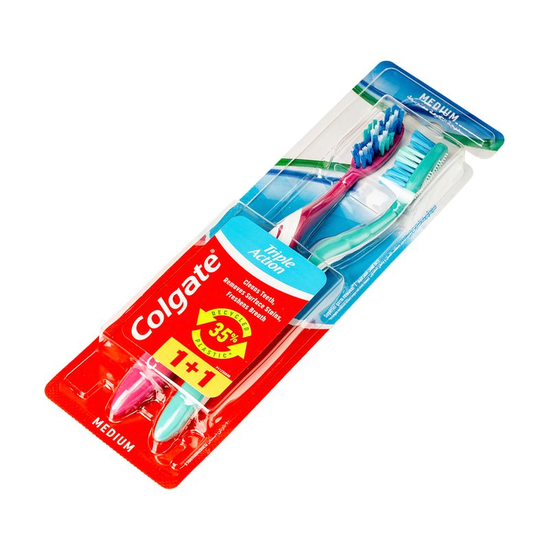 Zobu birste, Colgate Triple Action, 2 gab.