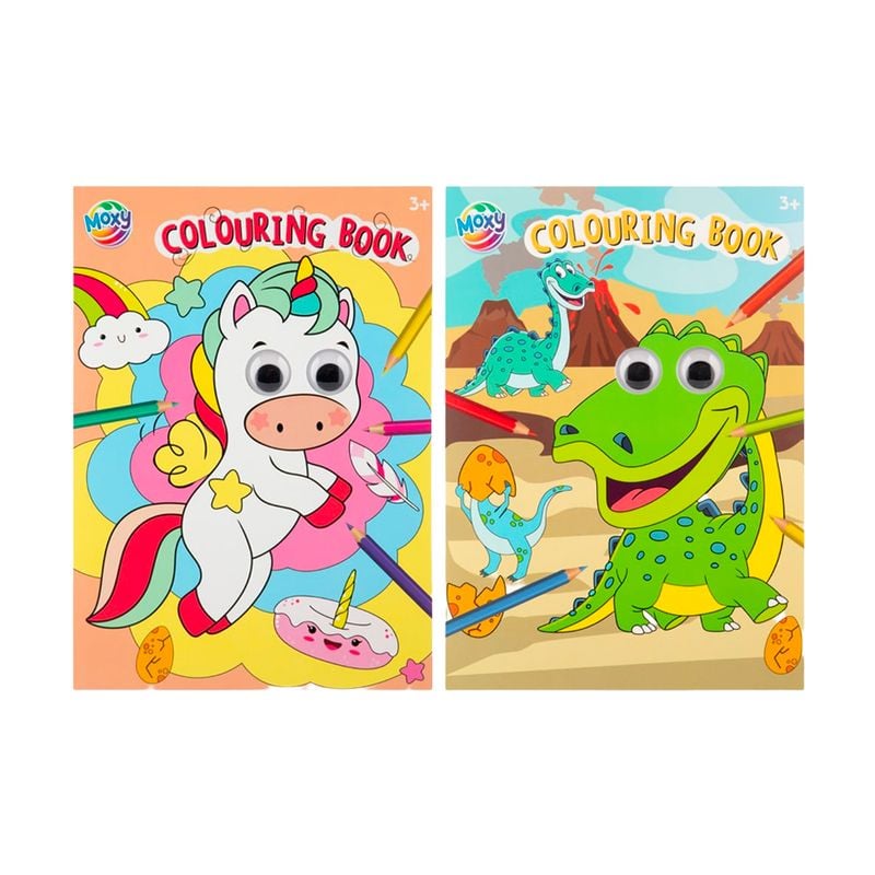 Krāsojamā grāmata "Kustīgas acis" 20 lpp.