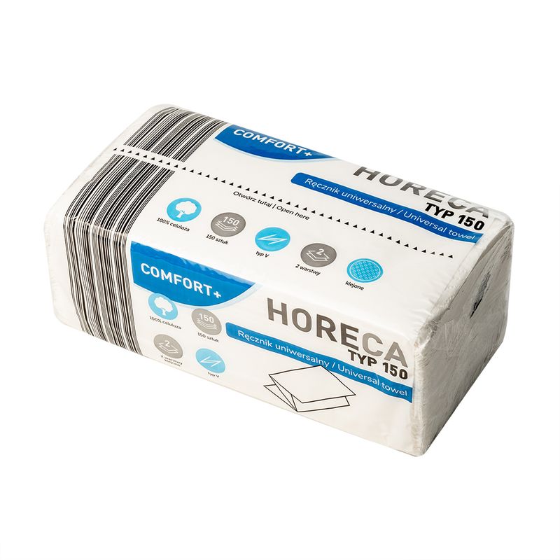 Papīra dvielis Horeca Comfort, 150 gab.