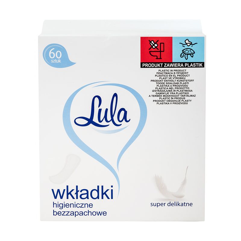 Ikdienas ieliktnīši Lula, 60 gab.