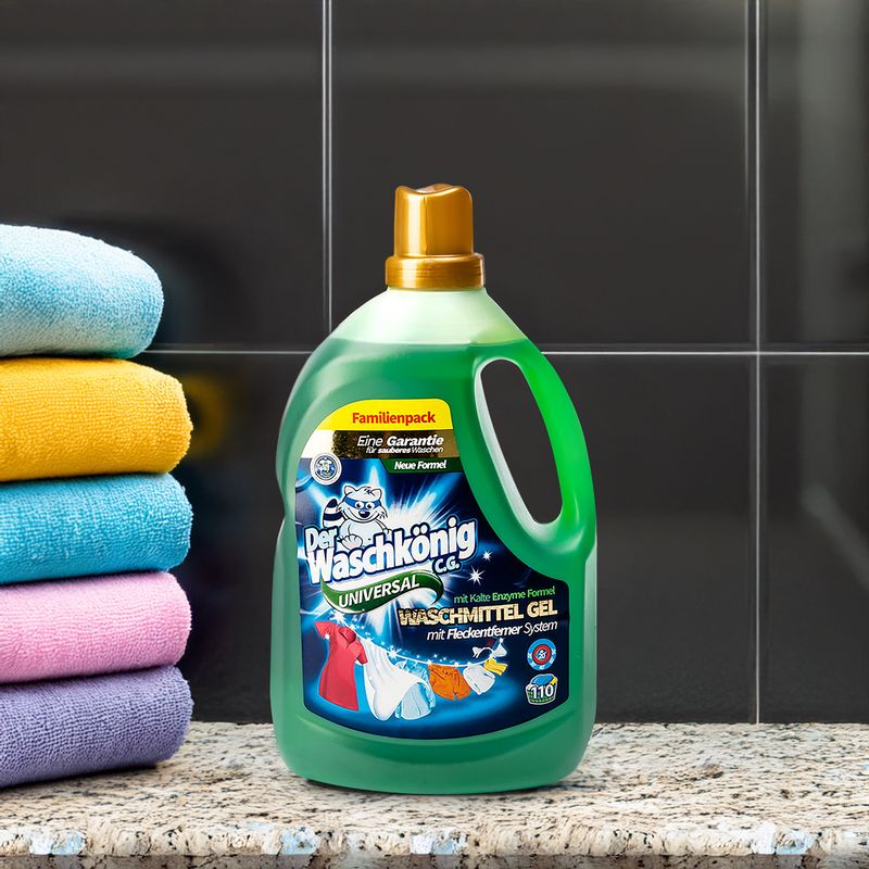 Universālā veļas mazgāšanas želeja Waschkonig, 3,305 l