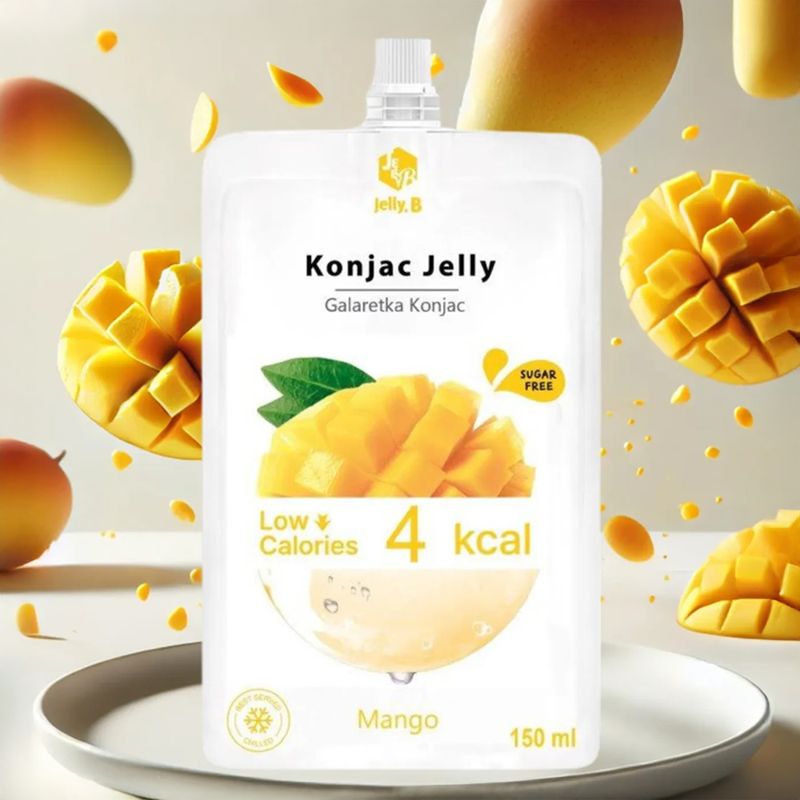 Želeja Konjac Jelly, dažādas garšas, 150 ml