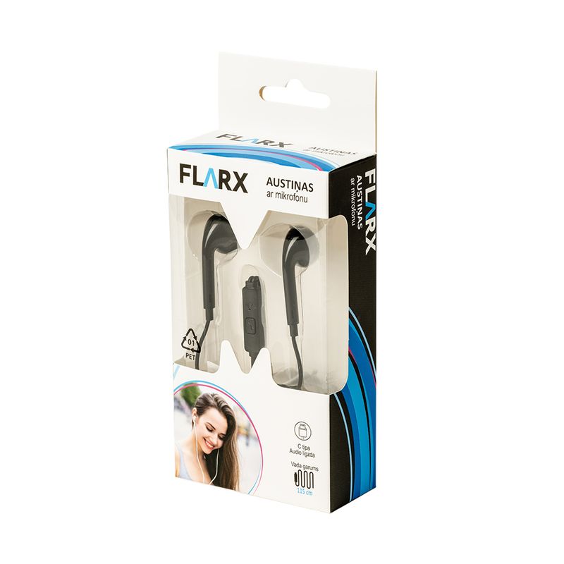 Austiņas ar mikrofonu (Type-C)