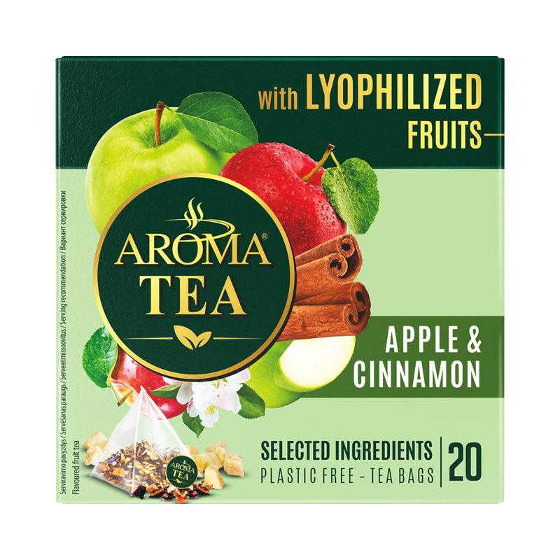 Augļu tēja, AROMA, Freeze Dried Apple, 40 g