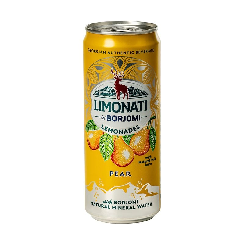 Limonāde BORJOMI, 0.33 L