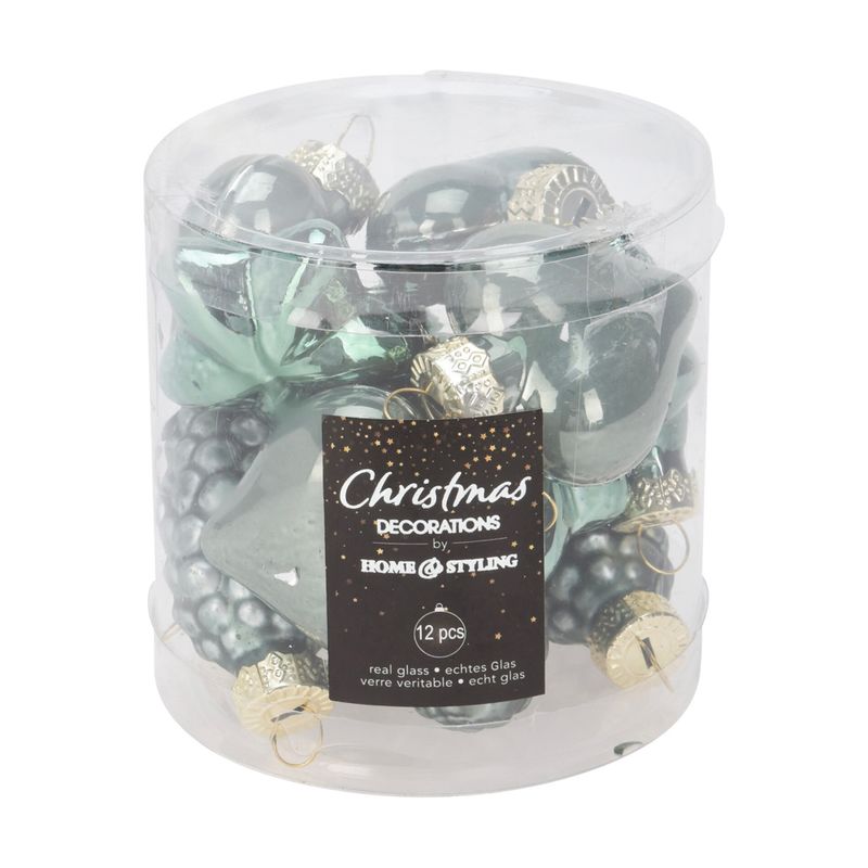 Eglīšu rotājumi, 12 gab.